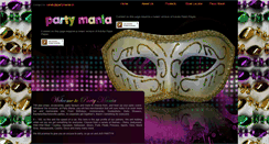 Desktop Screenshot of partymania.in